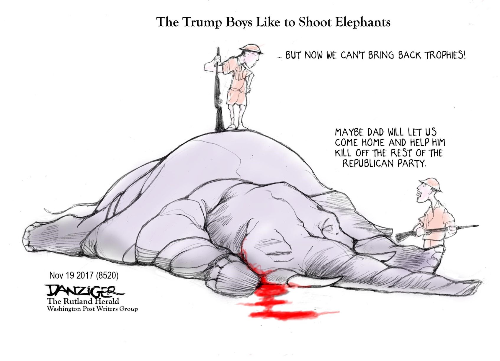Jeff Danziger cartoon